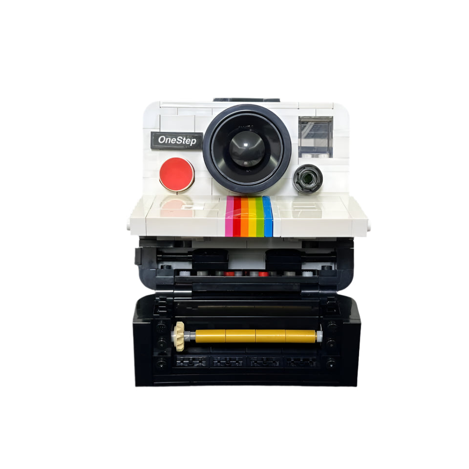 Vintage Instant Camera Building Blocks