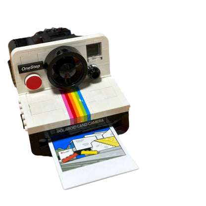 Vintage Instant Camera Building Blocks